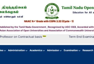 TNOU Assistant Professors Recruitment 2023 Apply Online