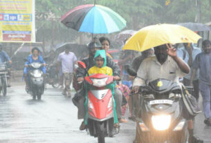 south coastal delta districts light rain