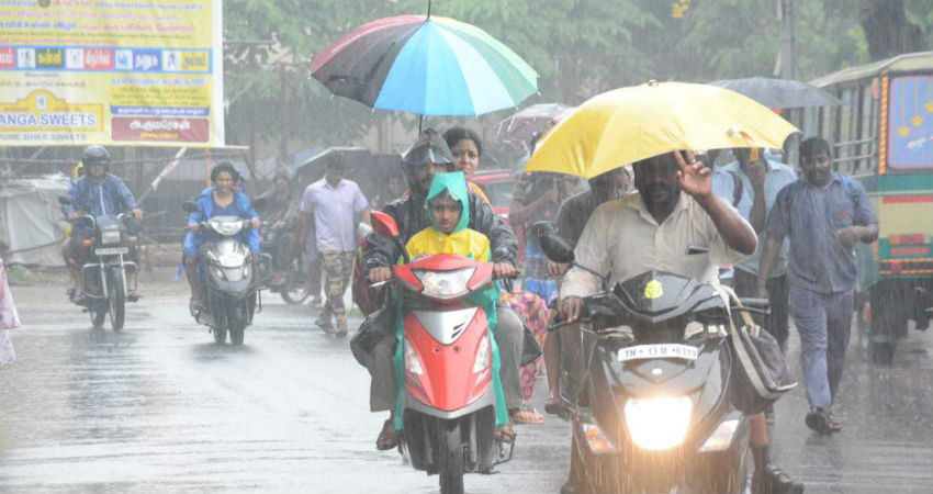 south coastal delta districts light rain