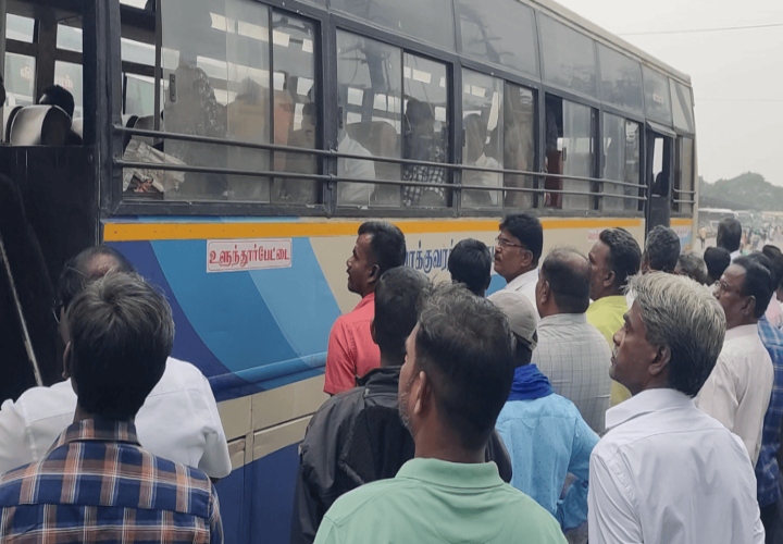 bus strike in tamilnadu