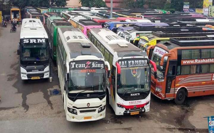 omni buses operated from koyambedu