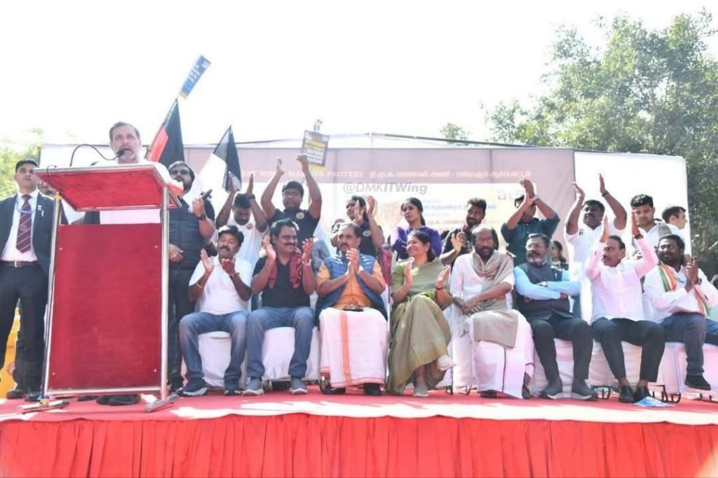 Why didn't student union leader Rajiv Gandhi participate