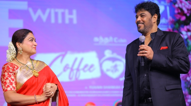 coffee with kadhal sundar c kushboo speech