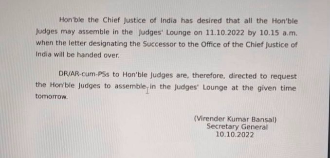 supreme court next cji dy chandrachud uu laiit suggest