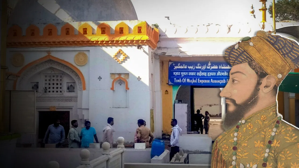 India digging a grave