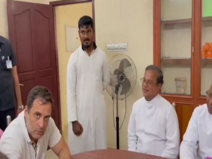 Rahul got into controversy by asking the priest