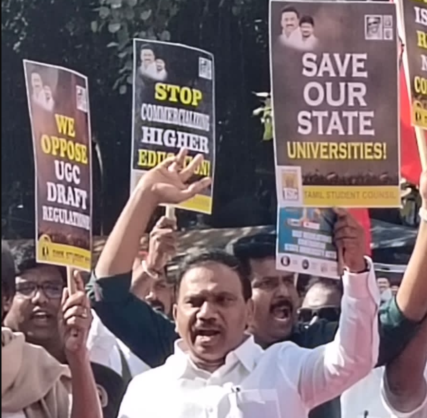 Why didn't student union leader Rajiv Gandhi participate