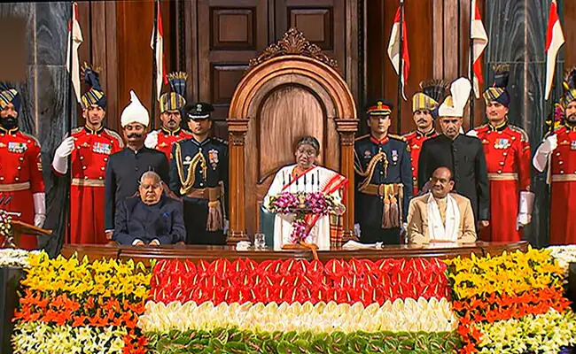 President Speech BJP Government