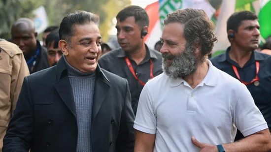 rahul gandhi conversation with kamal haasan