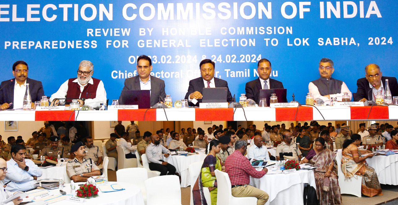 Election Commissioner Meeting in Tamilnadu
