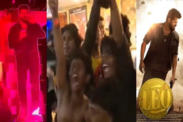 kerala karnataka andra fans celebrate leo release