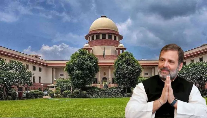 rahul gandhi defamation case supreme court order