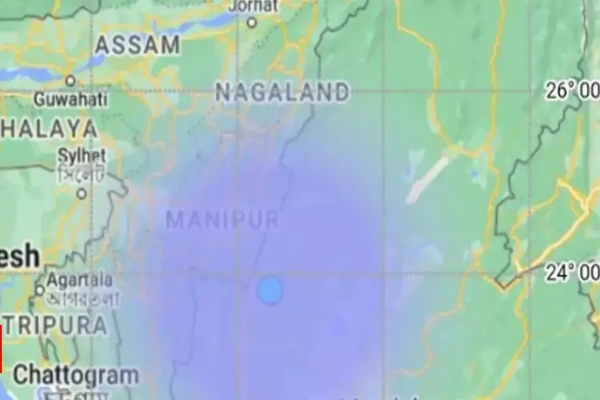 manipur earthquake in 4.0 magnitud