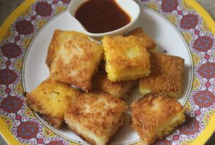 Bread Cheese Bites Recipe in Tamil Kitchen Keerthana