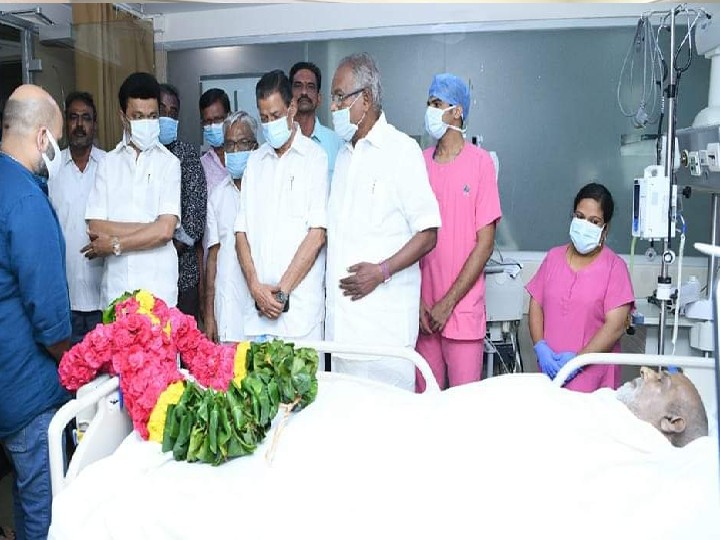Stalin paid last respect to CPIM leader Kodiyeri Balakrishnan