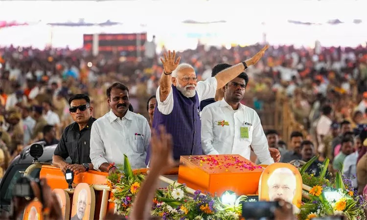 Prime Minister Modi will visit Tamil Nadu again on April 9