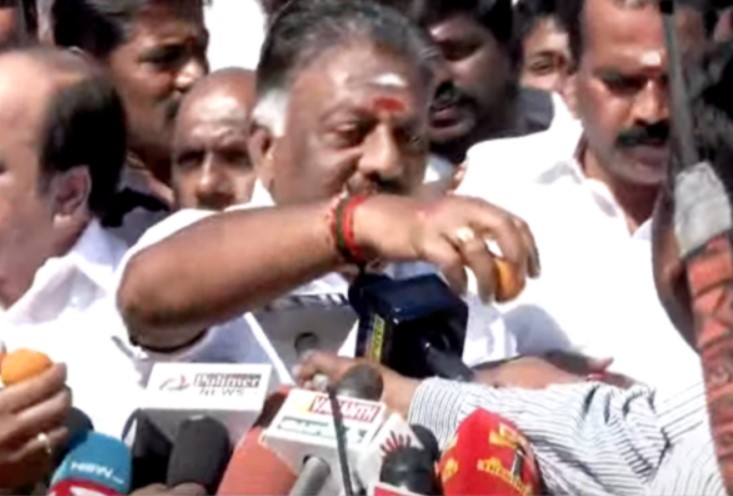 o panneerselam not wished on jayalalitha birthday