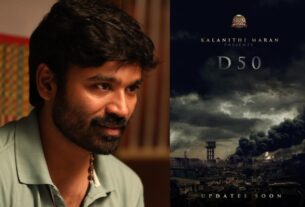 dhanush 50 update