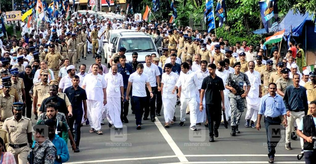 rahul gandhi bharat jodo yatra karnataka
