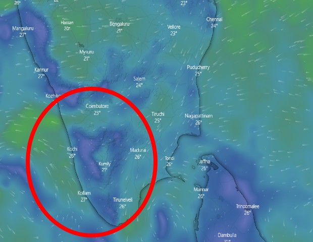 south tamilnadu rains weatherman