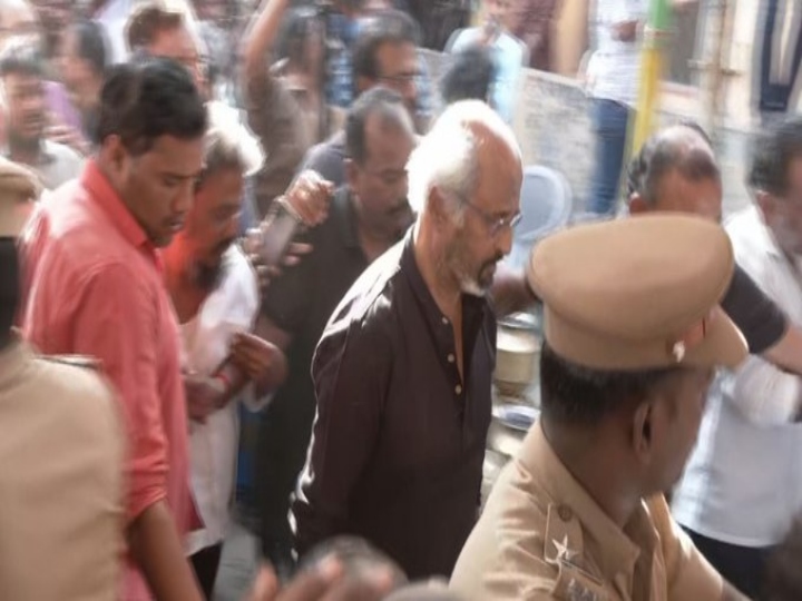 actor rajinikanth paid tribute