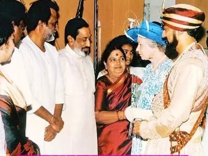 queen elizabeth II attented the marudhanayagam set