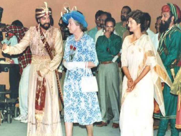 queen elizabeth II attented the marudhanayagam set