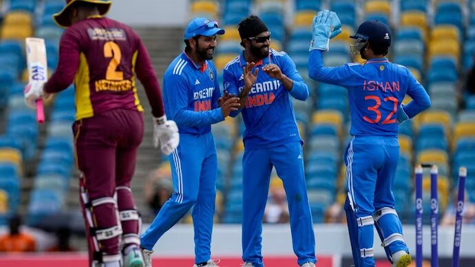 kuldeep and jadeja triggered west indies loss