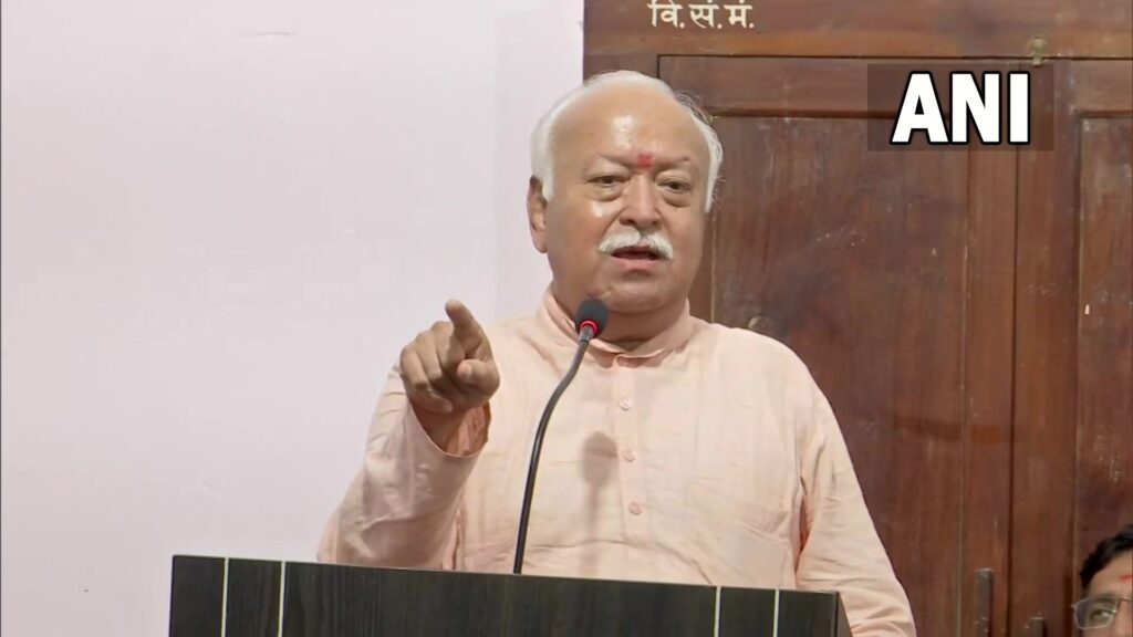 varna jaati completely discarded mohan bhagwat RSS A Raja
