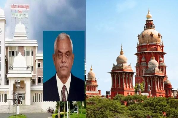 Ban on the investigation of the Periyar University vice chancellor