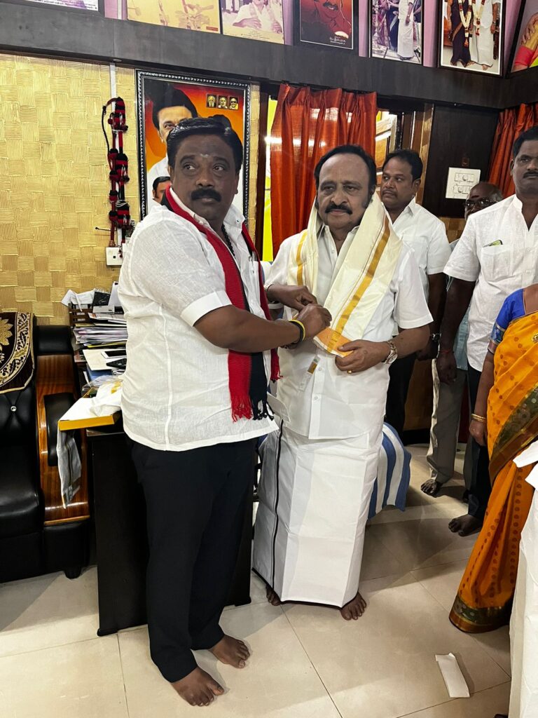 Stalin select sr sivalingam as a rajya sabha