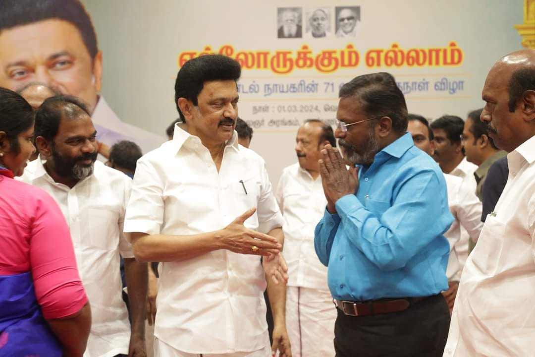 Thiruma not going to dmk discussions