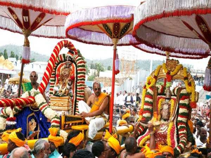 Tirupati Brahmotsavam Devotees allowed after two years