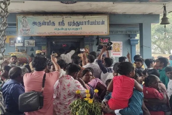 Collector broke temple lock for Scheduled Castes
