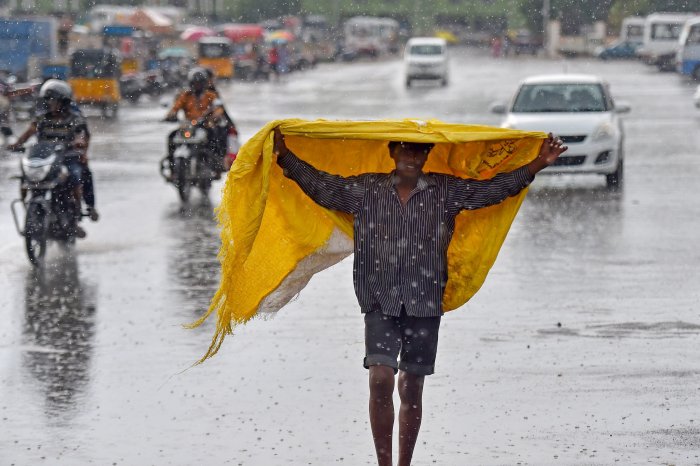 Rain in Tamil Nadu Meteorological Center