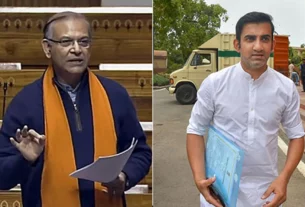 BJP MPs Gautam Gambhir and Jayanthi Sinha quit