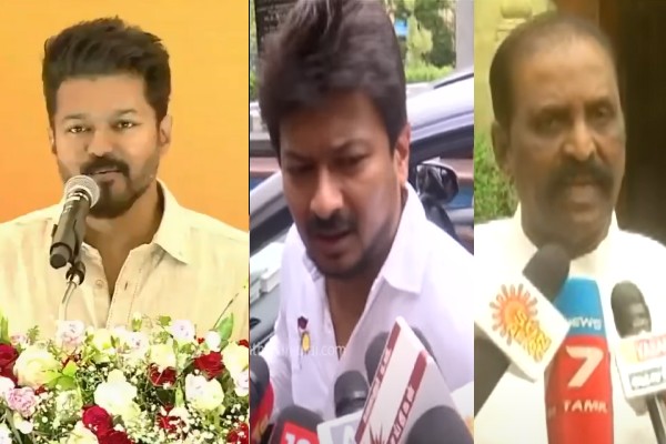 udhaya nithi stalin welcomed vijay speech