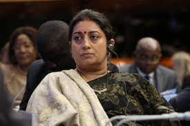 menopause policy at work place smriti irani reply
