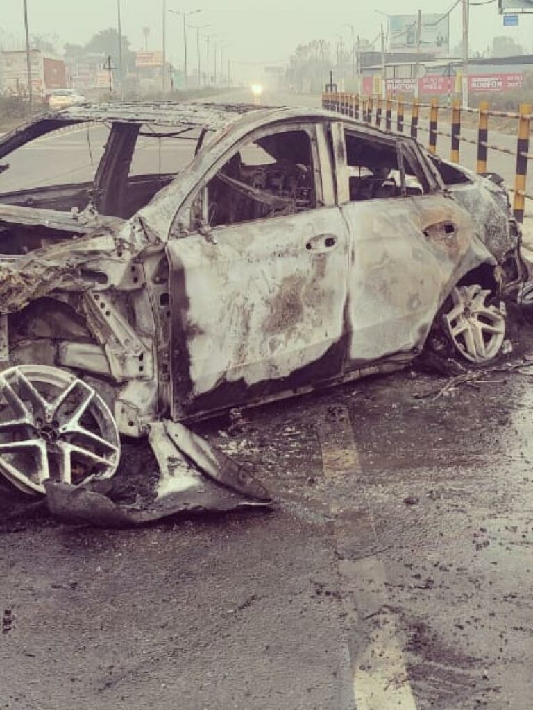 car accident rishabh pant