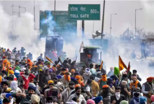 Farmers protest two days hold in Delhi