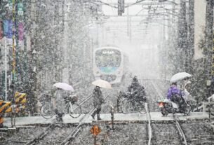 China's First Major Blizzard