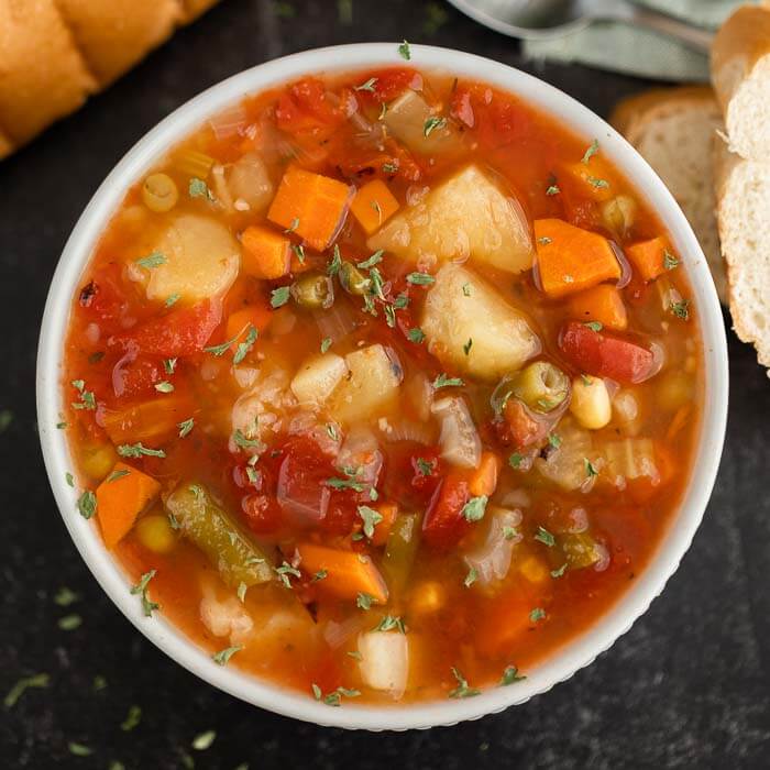 Healthy Mixed Vegetable Soup