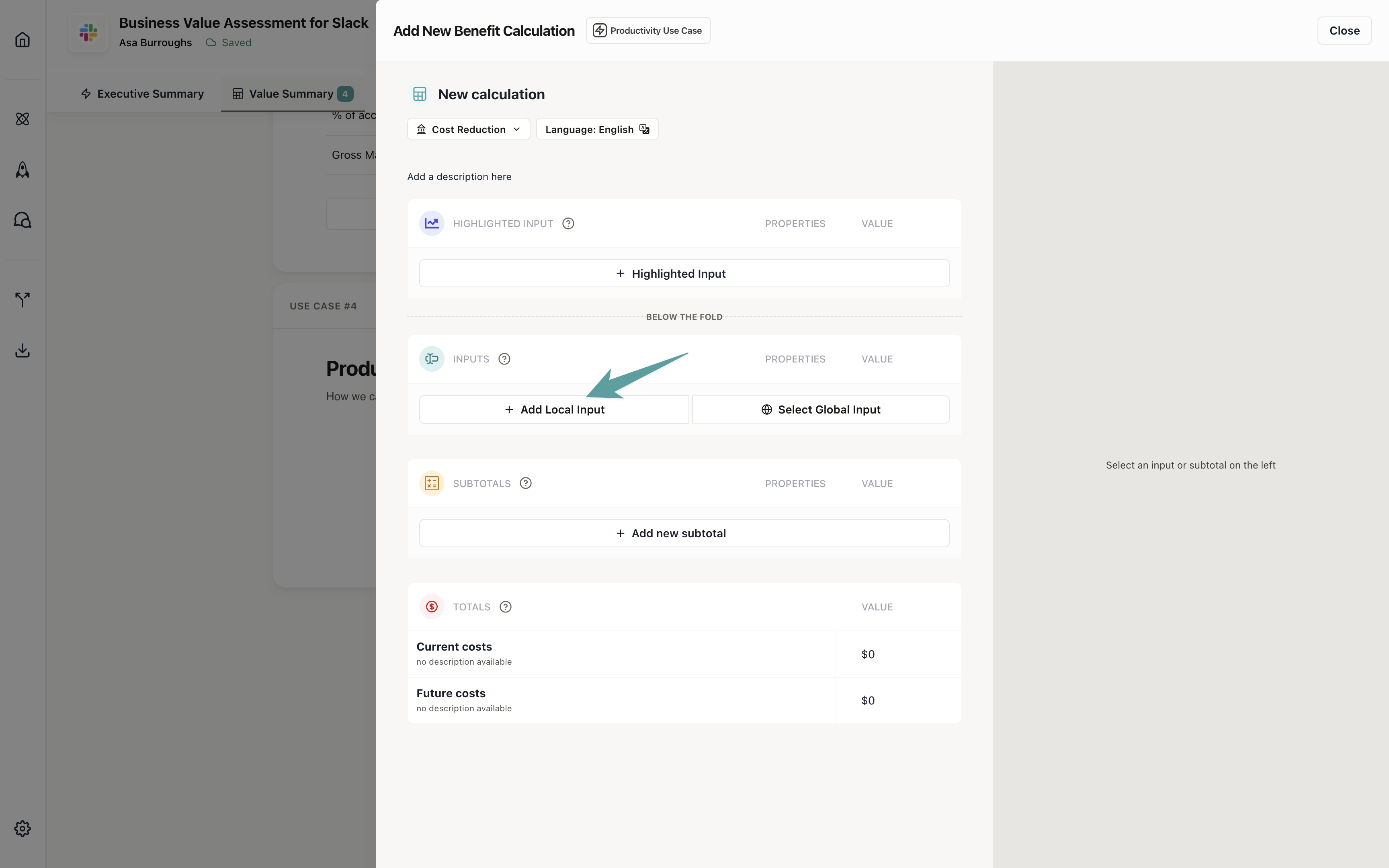 Create a Custom Calculation - Minoa Documentation