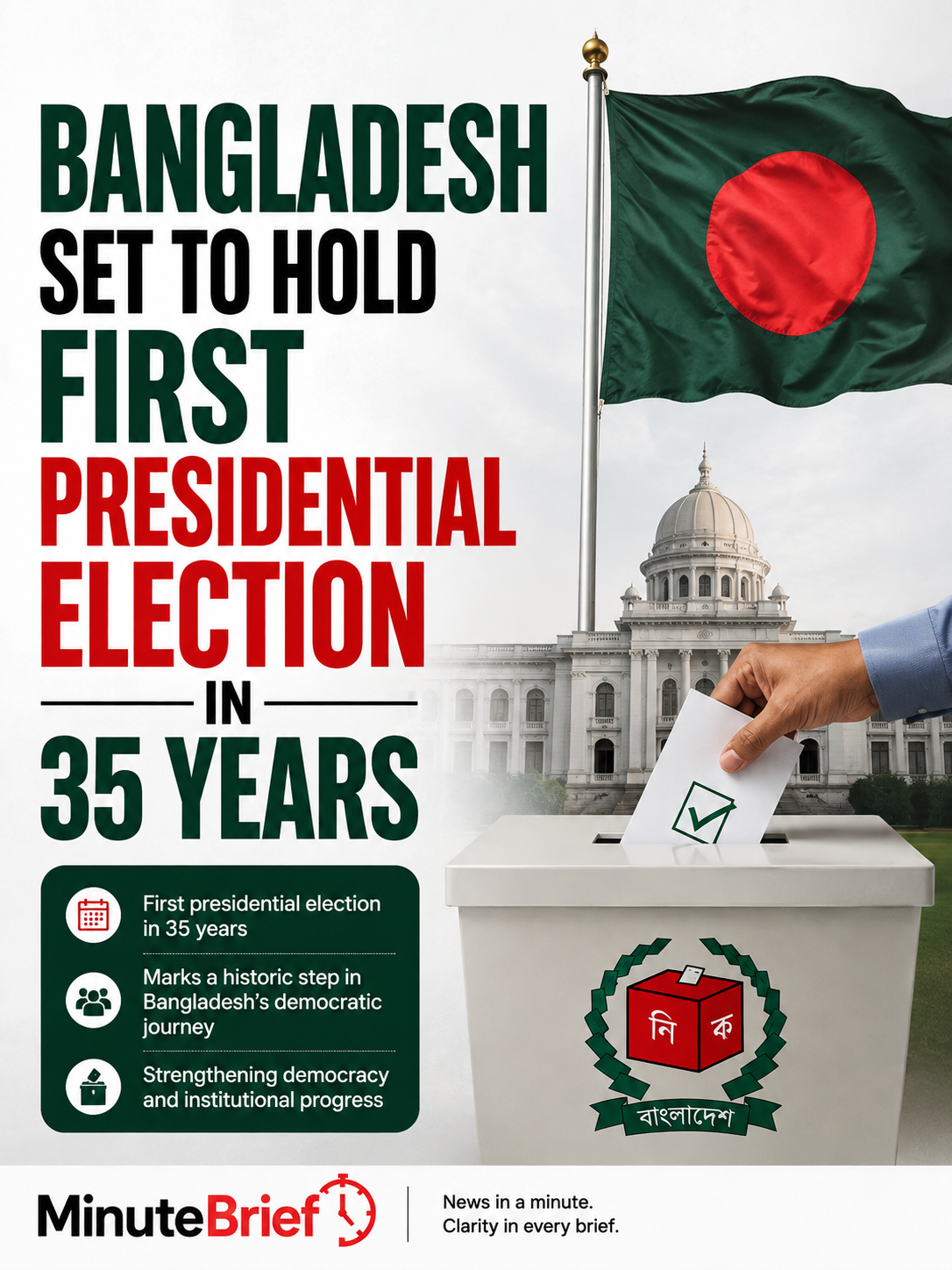 Bangladesh set to hold first presidential election in 35 years on Thursday