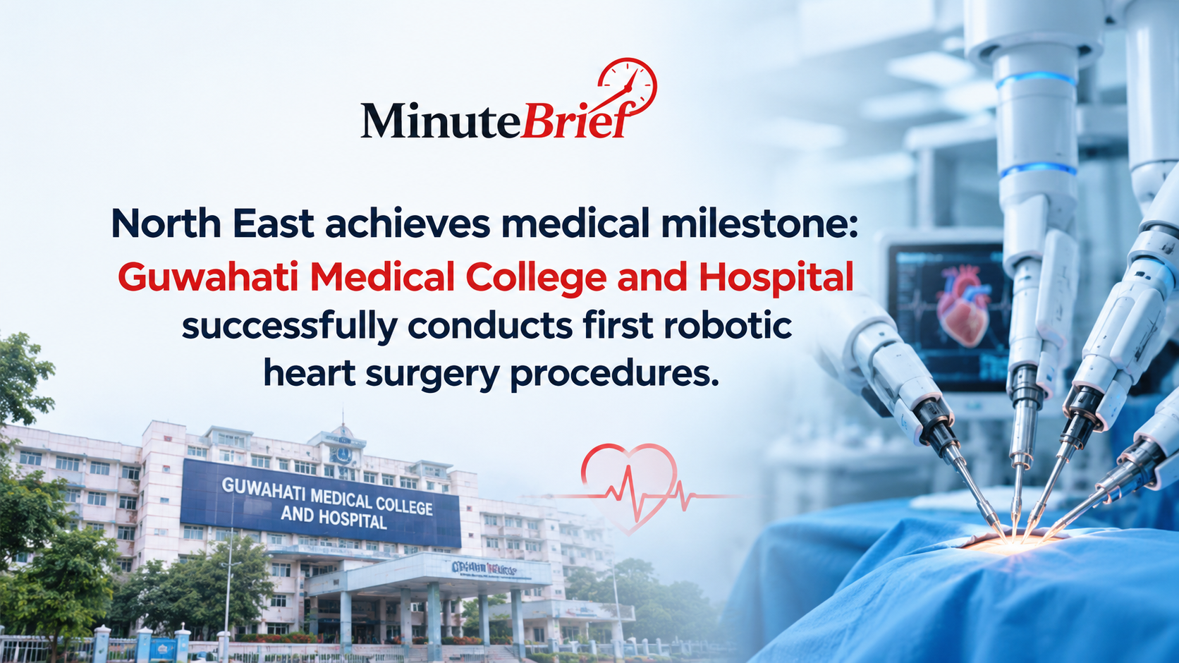 Robotic Revolution in Healthcare: Guwahati Performs Northeast's First Heart Surgery