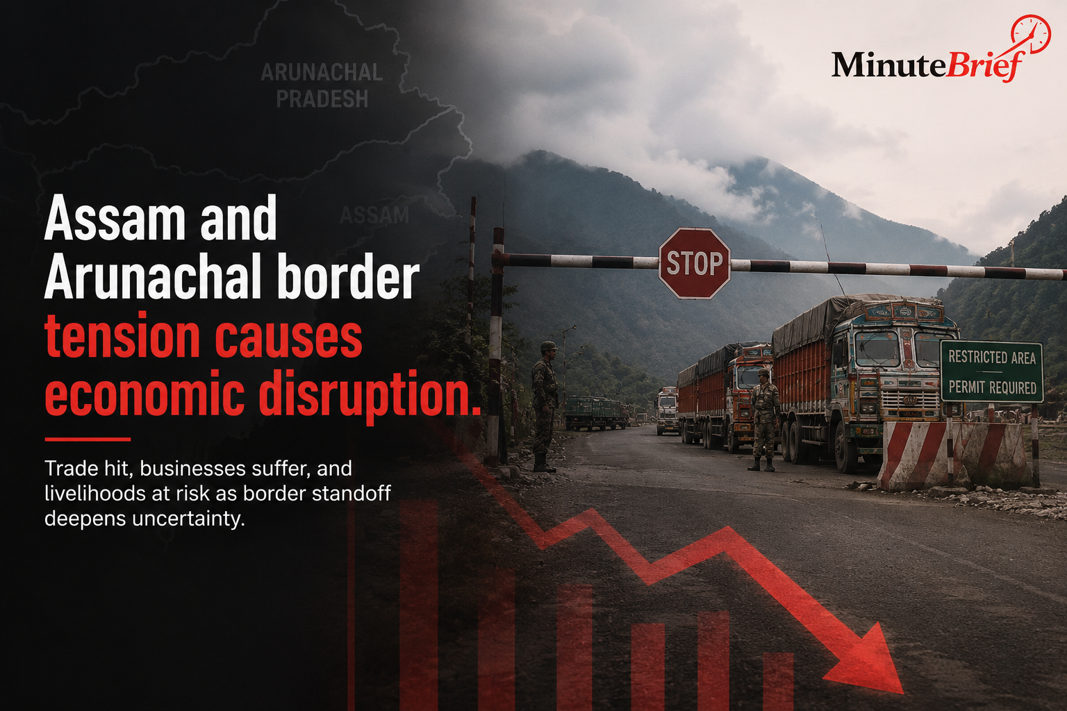 'Economic Blockade' in Assam Disrupts Life Along Arunachal Pradesh Border