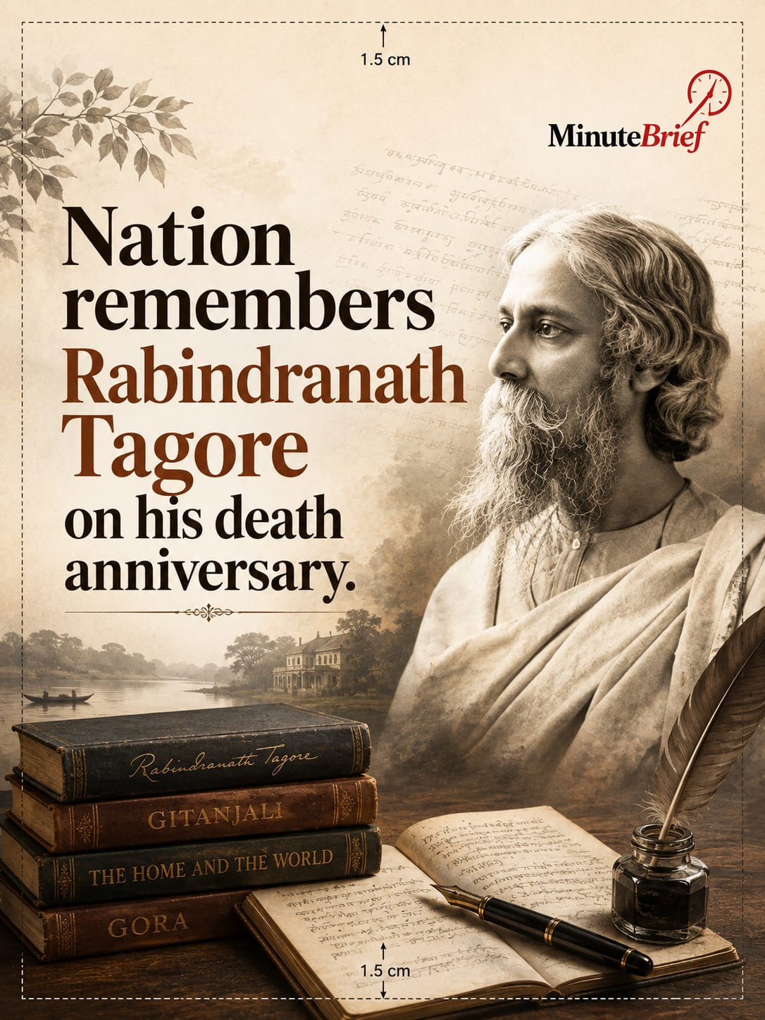 Nation Remembers Rabindranath Tagore on His Death Anniversary