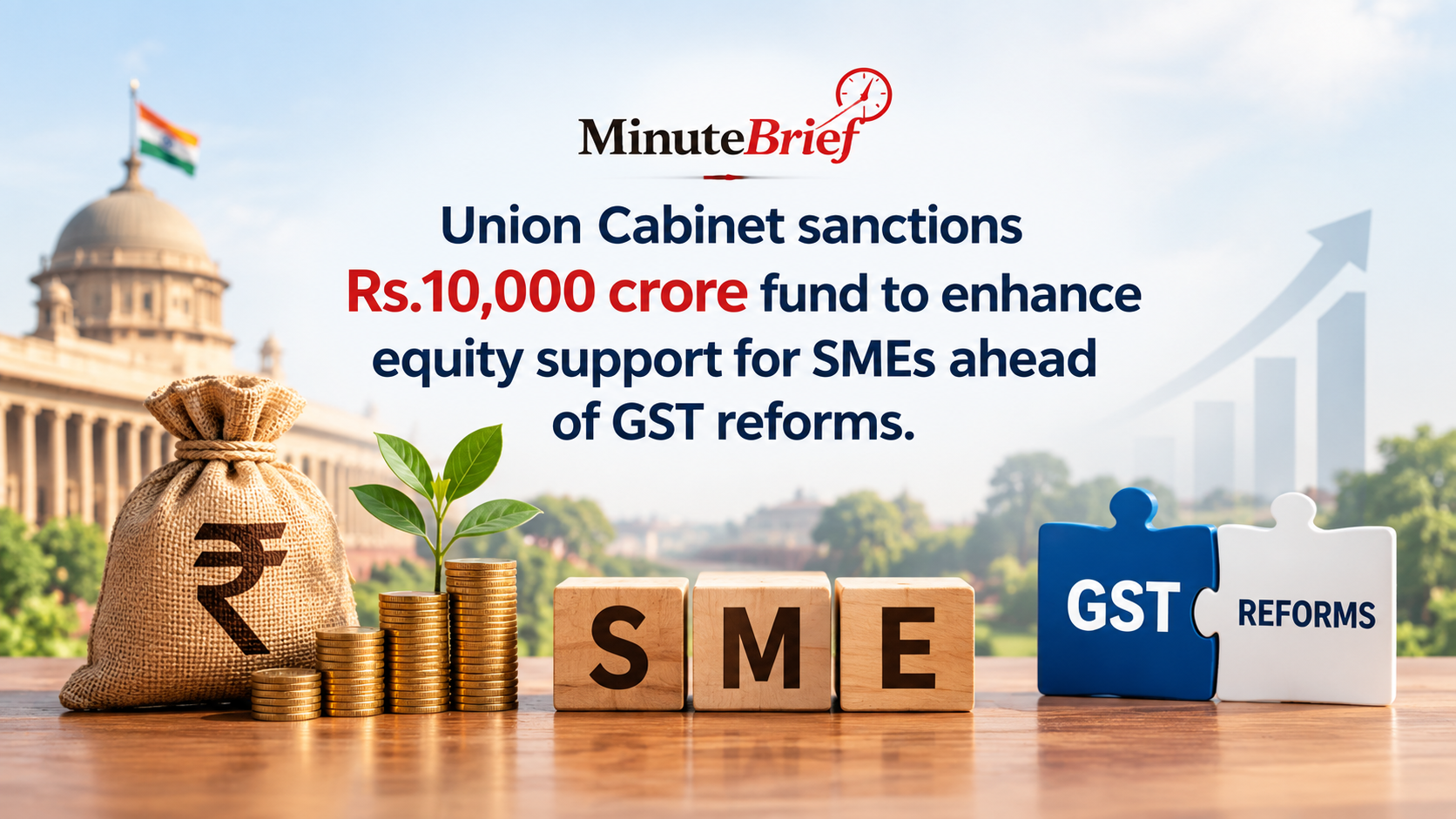 ₹10,000 Crore Equity Fund Cleared by Union Cabinet to Boost Growth Potential of Small and Medium Enterprises