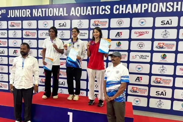Assam Swimmers Shine with Strong Medal Haul at 52nd Junior National Aquatic Championship