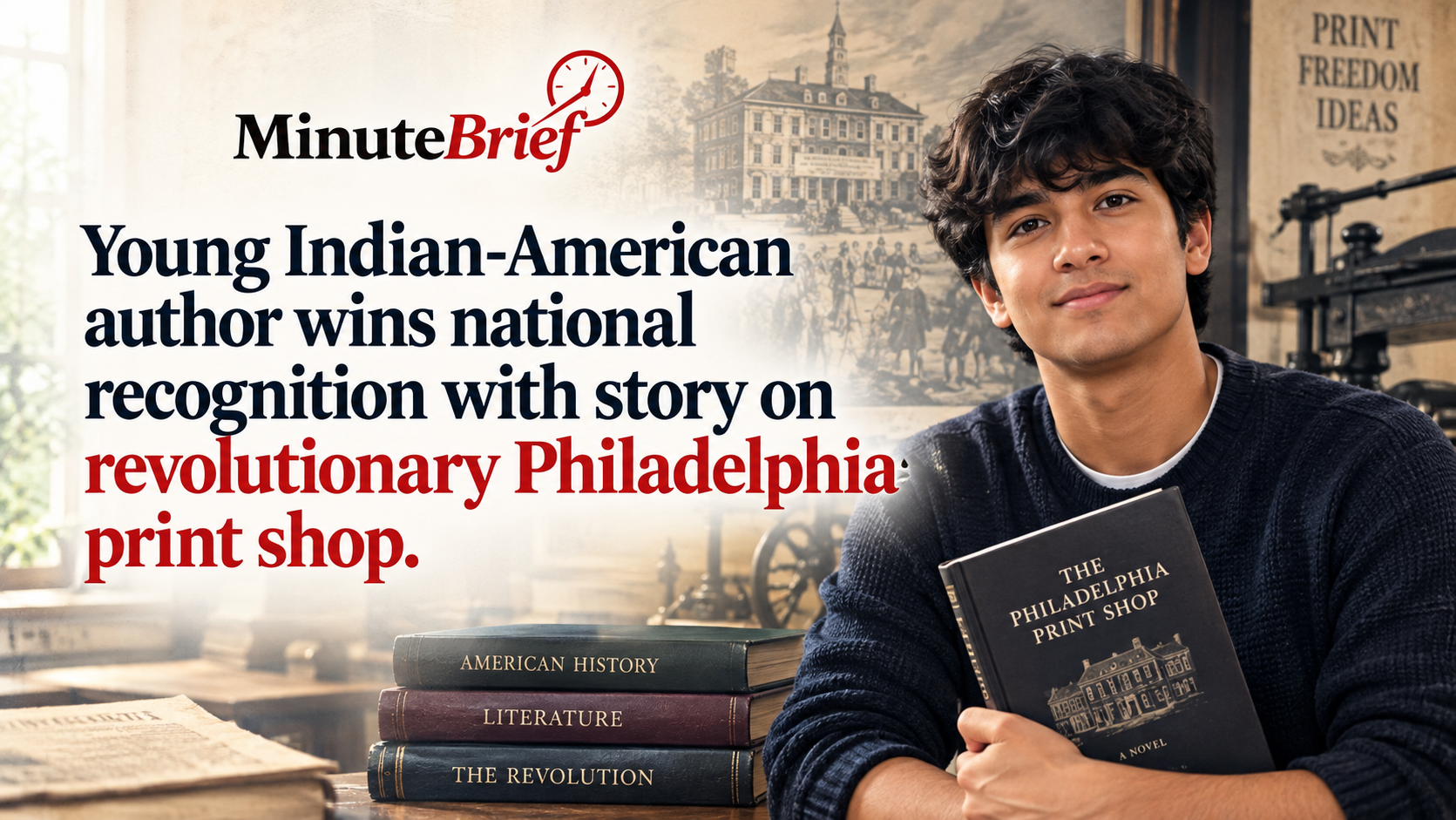Indian-American Student Combines History and Creativity to Win National Writing Award 2026